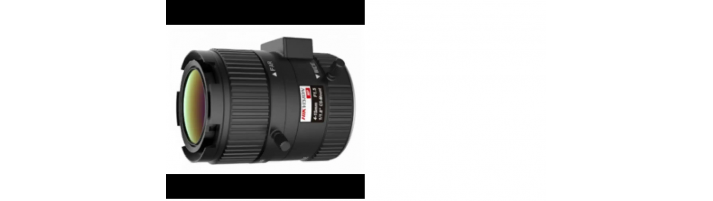 Вариофокальный 3Мп объектив с фокусным расстоянием 4-15мм от HIKVISION